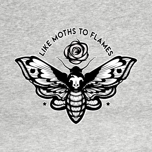 Like moths to flames by blxckblink